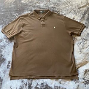 Men’s brown Polo by Ralph Lauren, Size XL